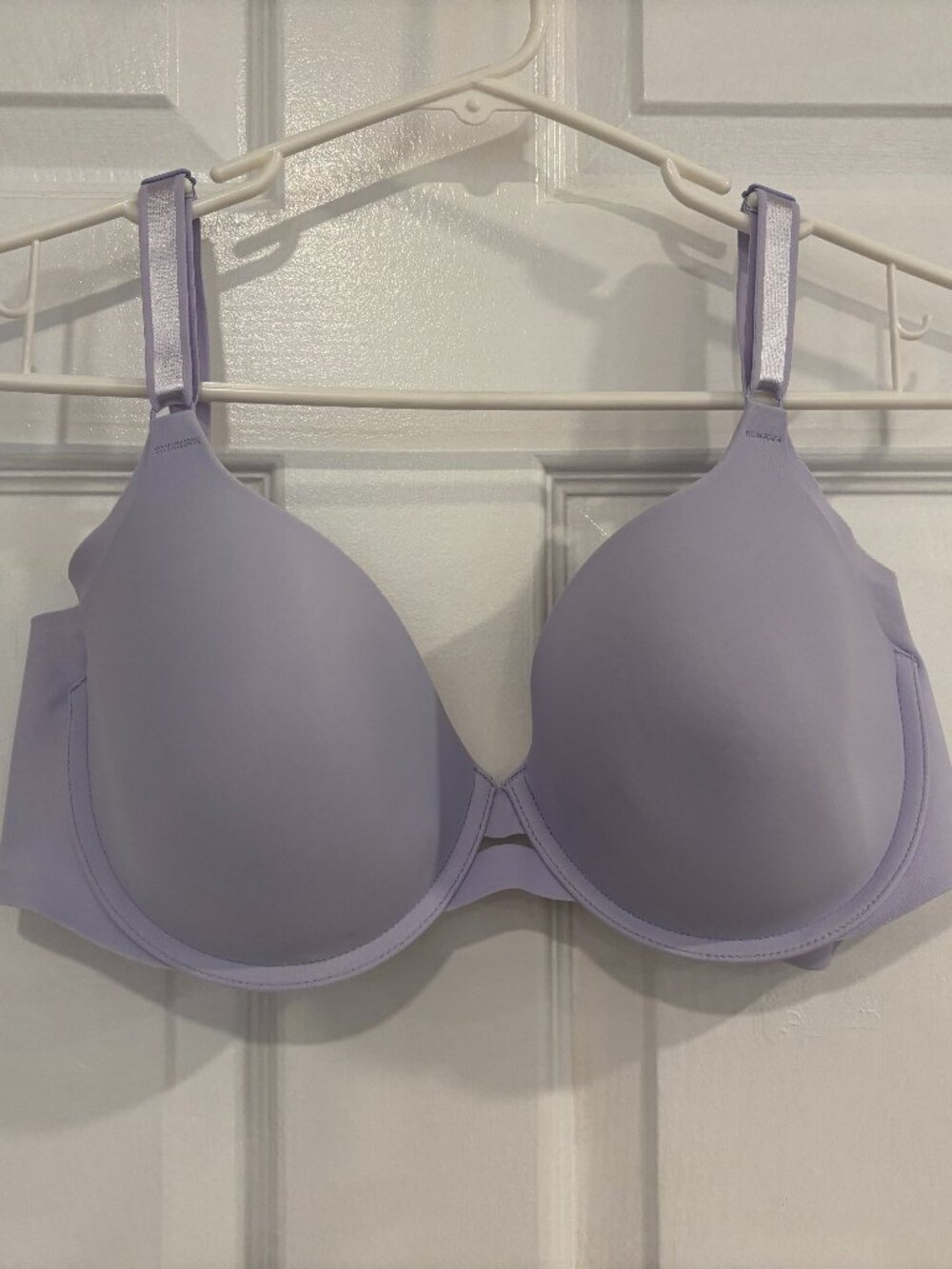 Lavender Bra - Purple Bra - 36D - Soft Underwire - Warner's